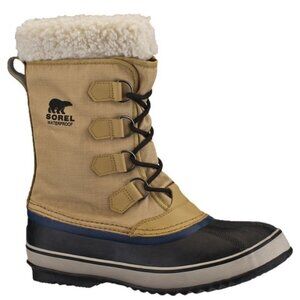 Sorel 1964 PAC Tan Black Insulated Waterproof Warm Winter Snow Boots Men Size 9